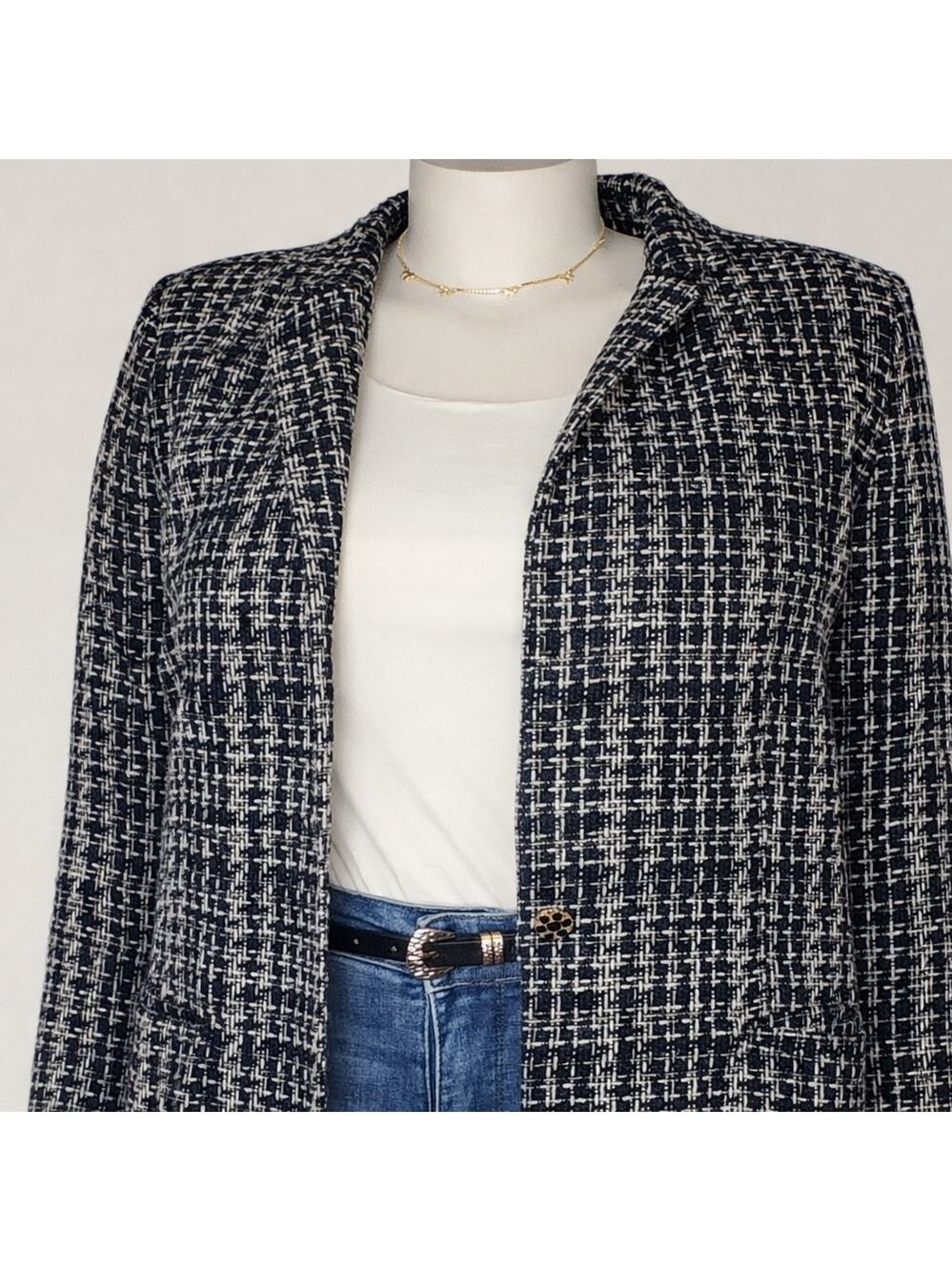 First Love Tweed Blazer 2X NWT | Chanel-Inspired Quiet Luxury Workwear